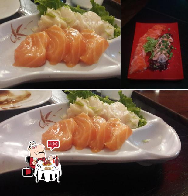 Experimente frutos do mar no Kisushi Sushi-bar, delivery e petiscos