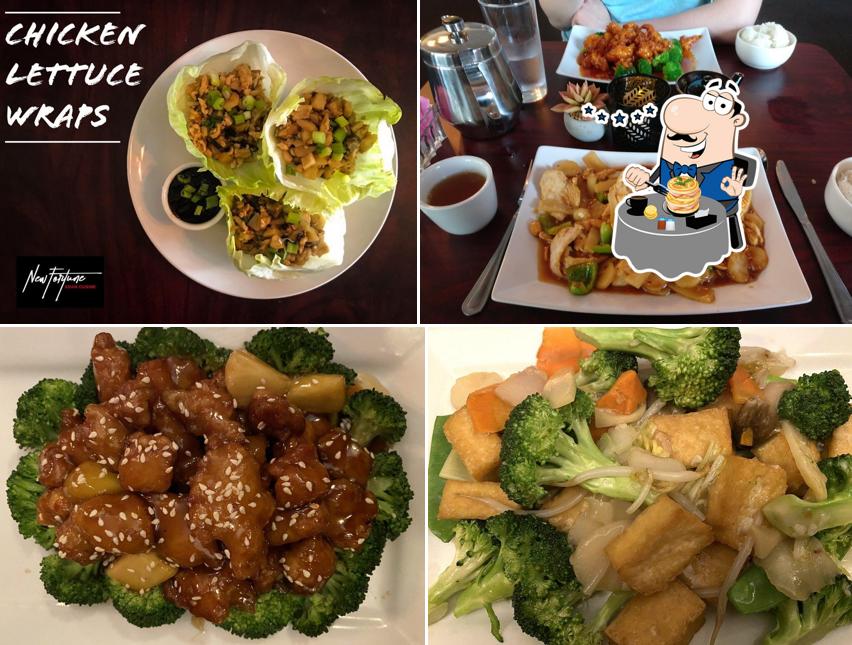 Food at New Fortune Asian Cuisine