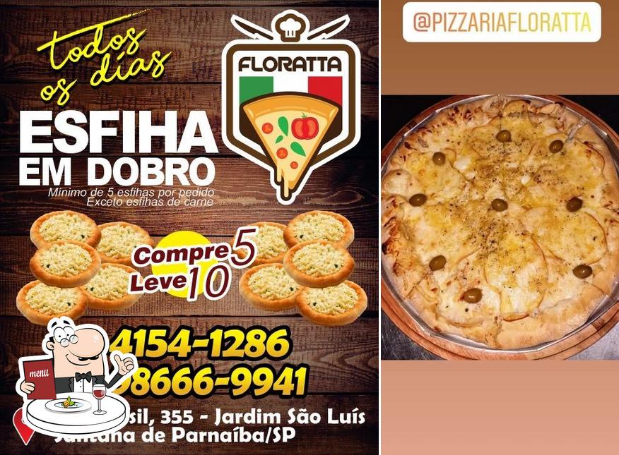 Comida em Floratta Pizzaria e Esfiharia