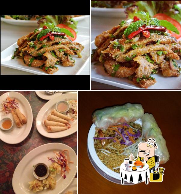 Meals at Sa La Thai restaurant
