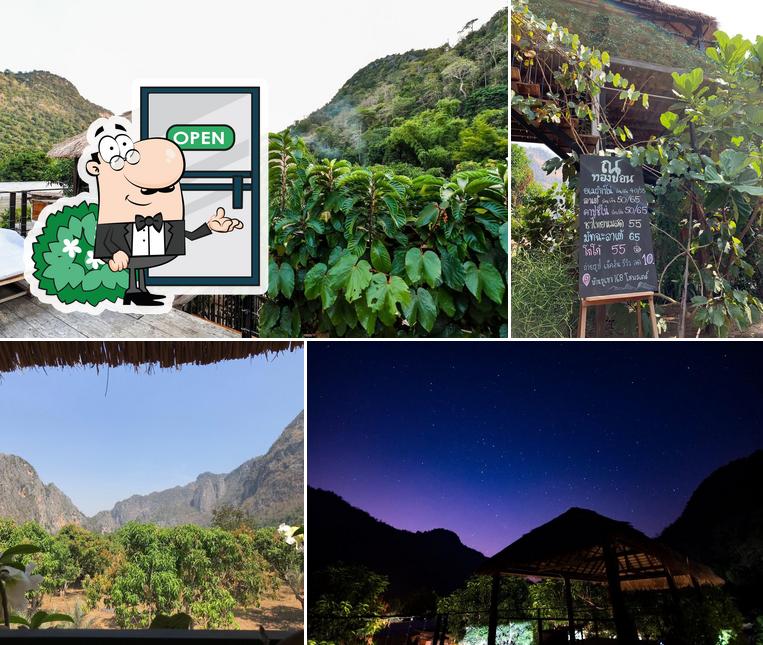 ณ ทองย่อน mineral coffee, Lan Sak Restaurant reviews