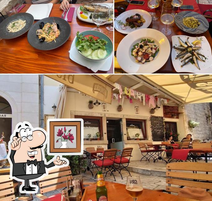 Dai un'occhiata agli interni di Bistro Luce & Brigita