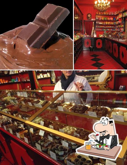 Platti al La Bottega del Cioccolato