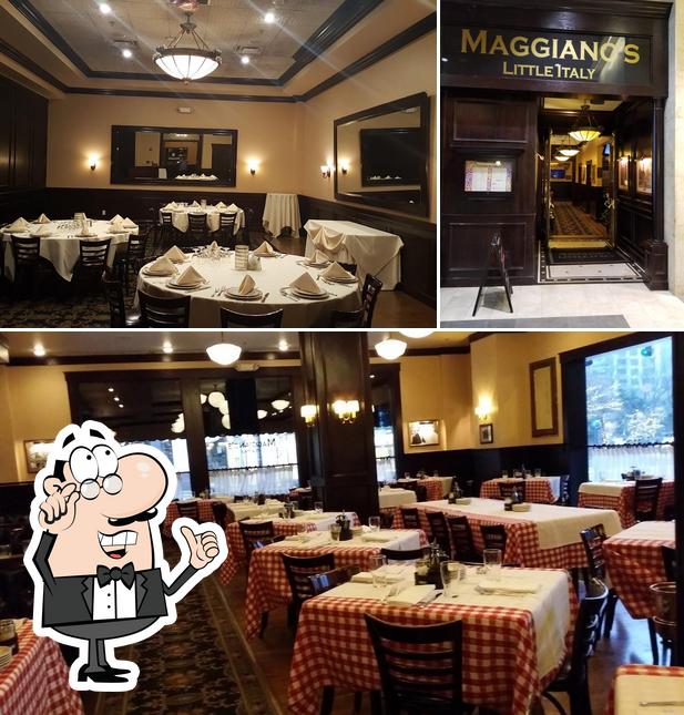 The interior of Maggiano's Little Italy