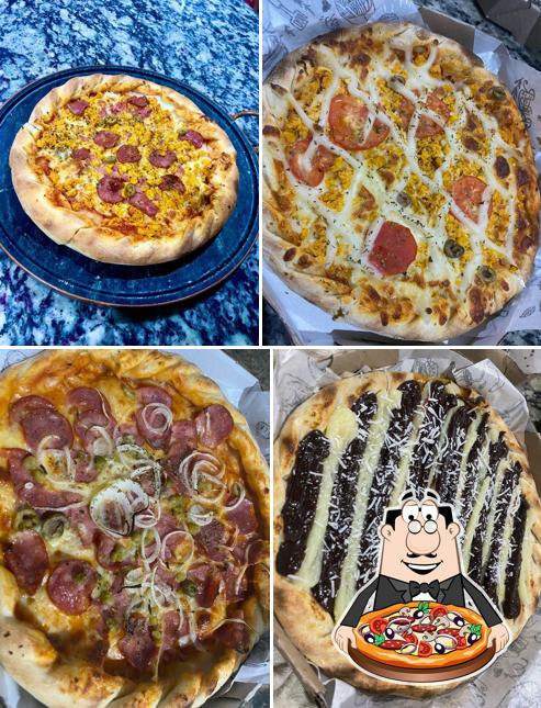 Experimente diferentes variedades de pizza