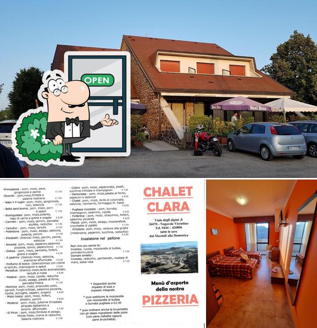 Gli esterni di Chalet Clara