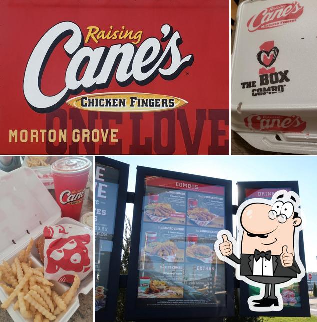 Raising Cane's Chicken Fingers in Morton Grove Restaurant menu and