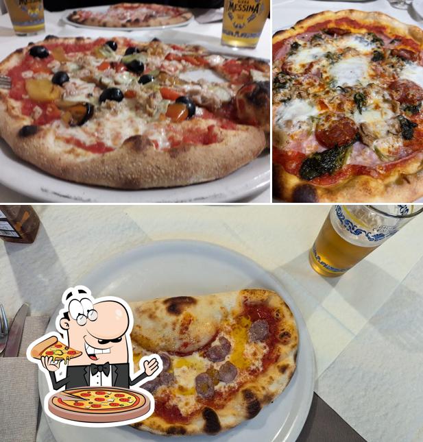 Scegli tra le svariate varianti di pizza