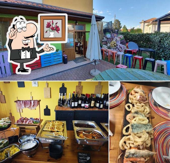 Gli interni di The Green Door