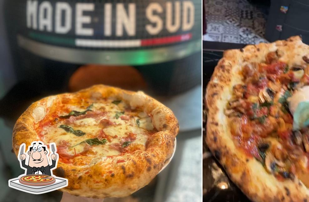 A Pizzeria Made In Sud, vous pouvez commander des pizzas