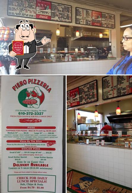 Здесь можно посмотреть изображение пиццерии "Piero's Pizzeria"
