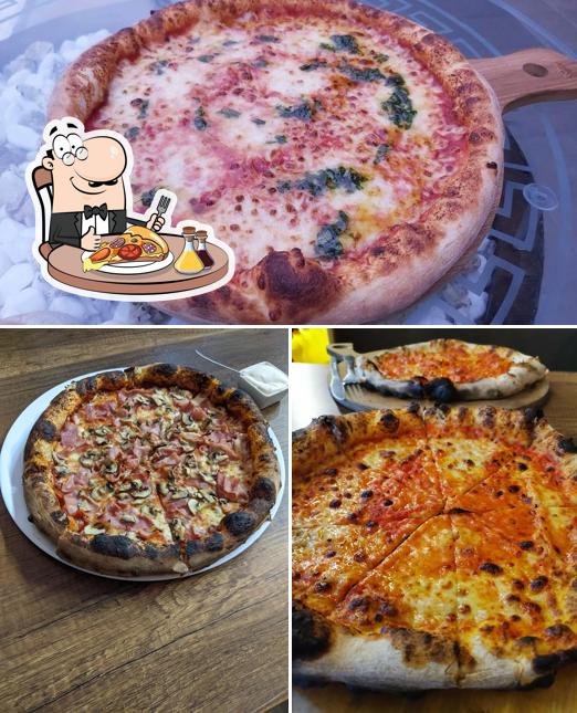 Essayez des pizzas à PizzAmerigo