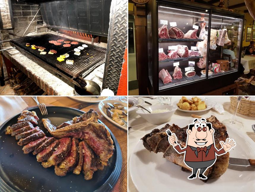 Cibo al Trattoria al Braciere