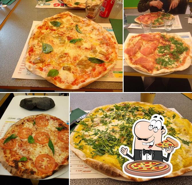 Scegli tra le molte varianti di pizza