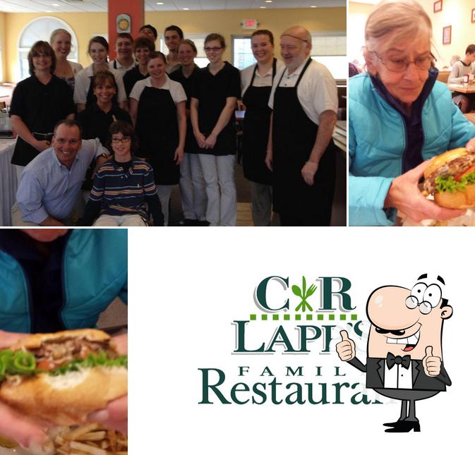 See this picture of C.R. Lapp's Family Restaurant