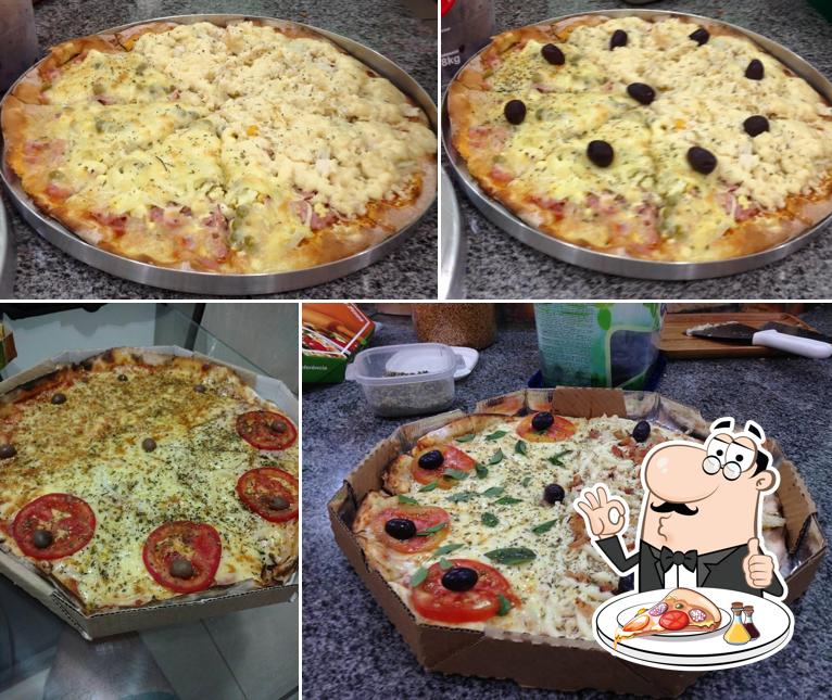 Escolha diversos estilos de pizza