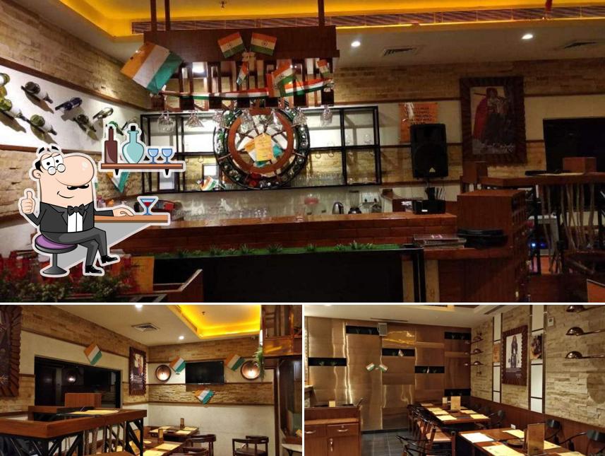 The interior of Pirates of Grill