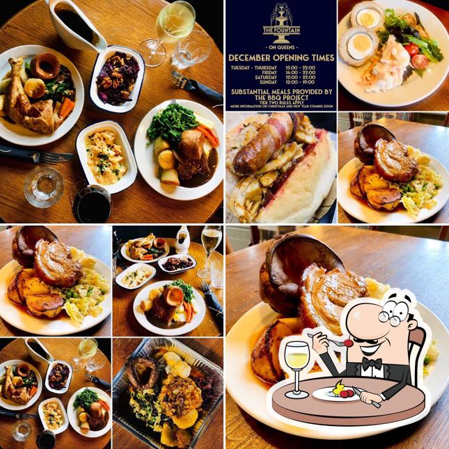 The Fountain On Queens in Hastings Restaurant menu and reviews