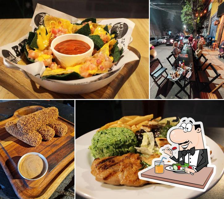 Comida em Blend Lab Tap House & Burgers