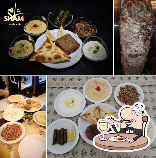 Food at Sham comida arabe
