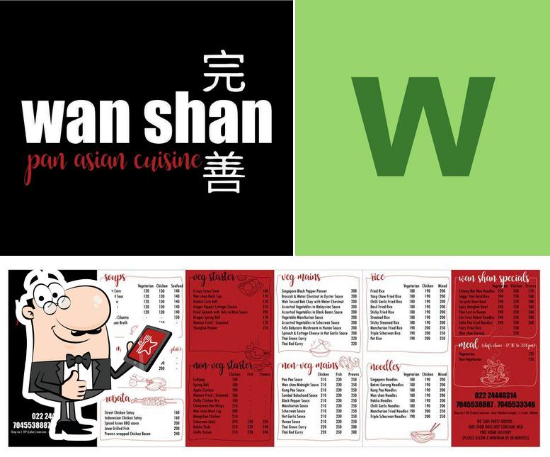 Look at the picture of Wan Shan Pan Asian Cuisine