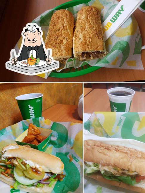 Comida em Subway