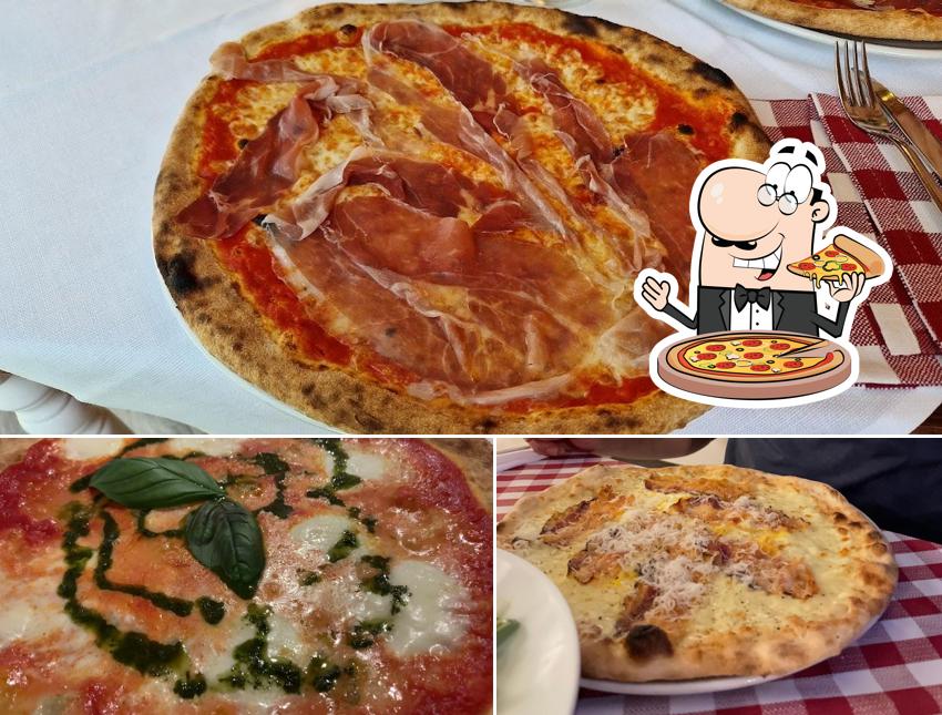 Scegli tra le svariate varianti di pizza