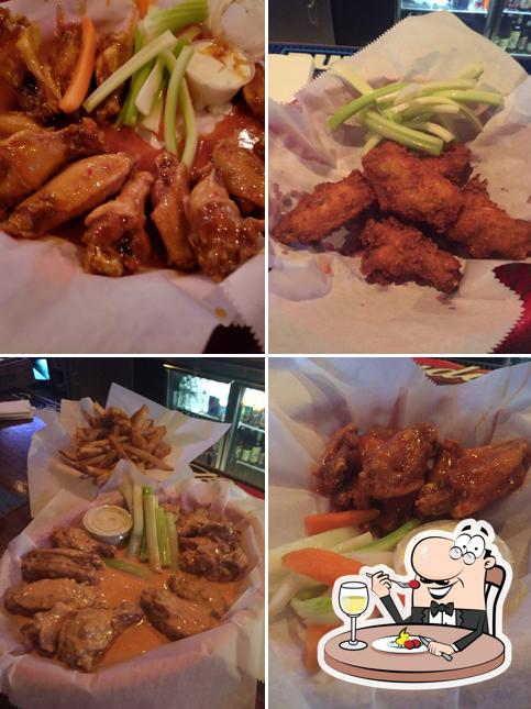 The Brass Rail Sports Bar in Romney Restaurant menu and reviews