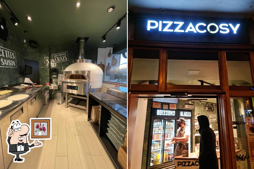 L'intérieur de Pizza Cosy