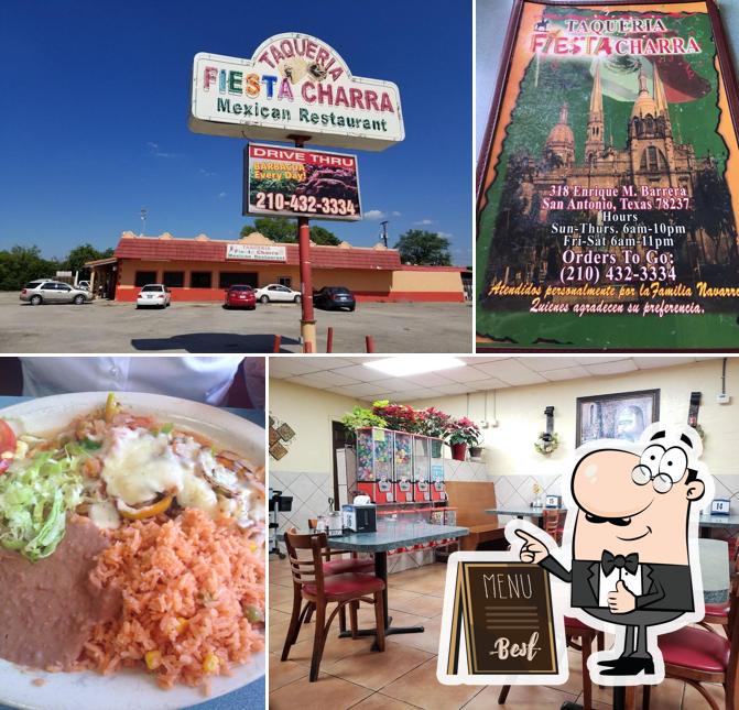 Look at the pic of Taqueria Fiesta Charra