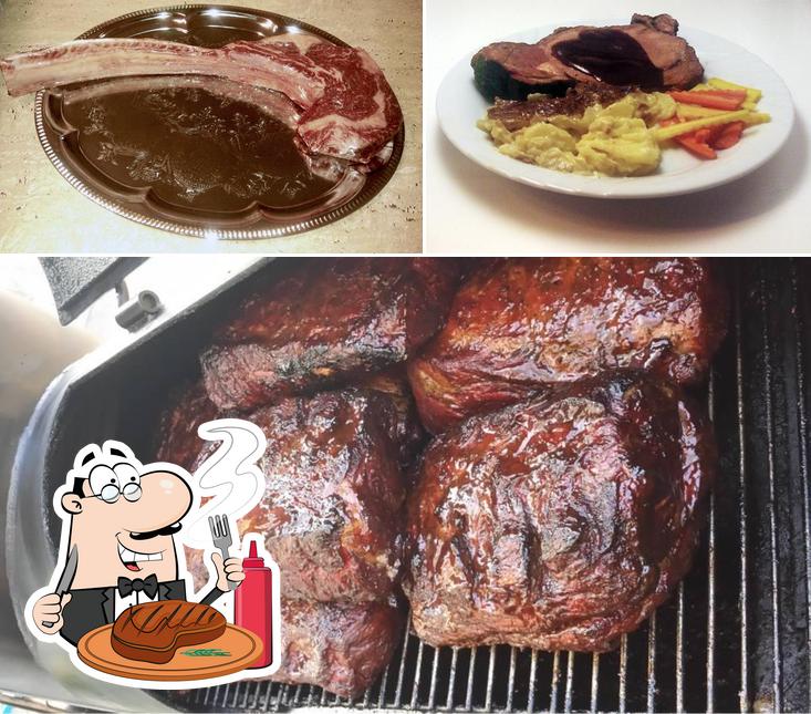 Prenditi i un pasto a base di carne a Texas Barbecue Catering