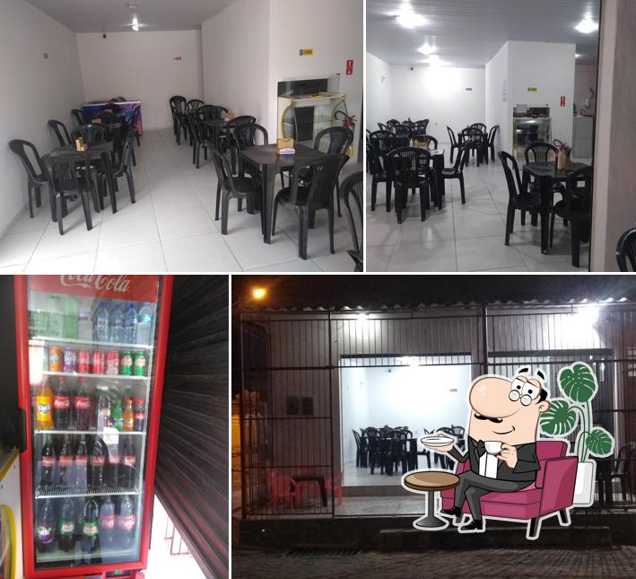 La casa de pastel e lanches