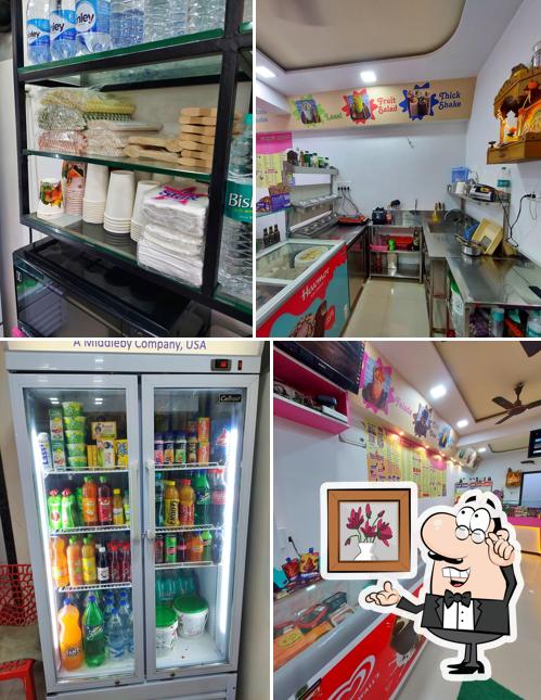 Check out how Rajbhog Icecream and kulfi looks inside