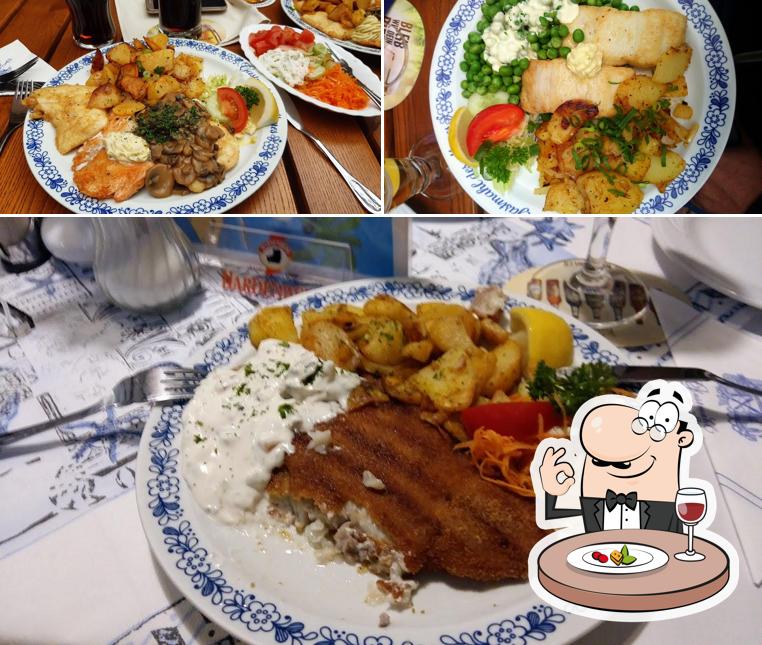 Essen im Gastmahl des Meeres