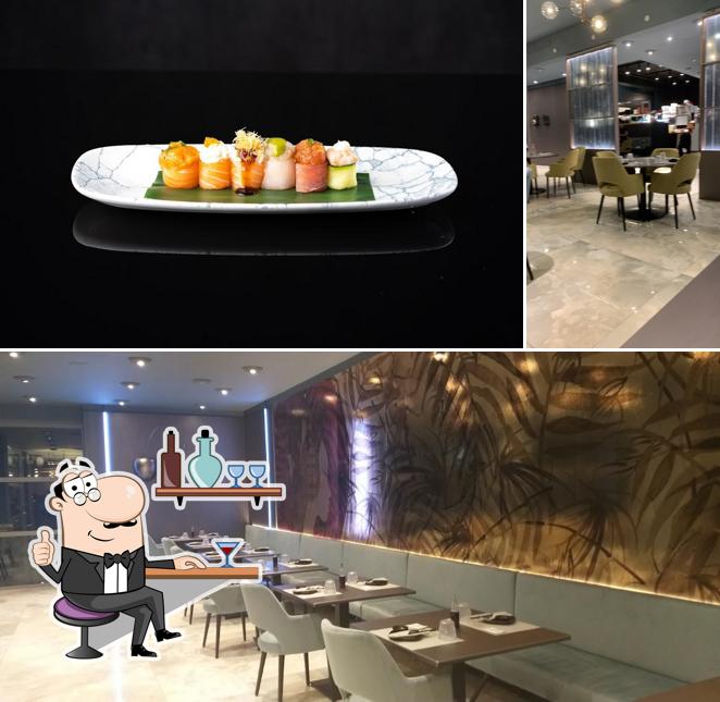 Dai un'occhiata agli interni di Japan House Rosà