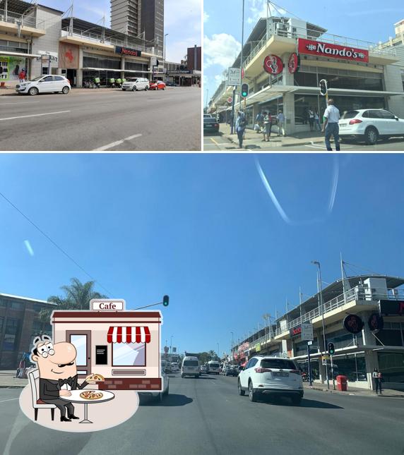 L'extérieur de Nando's Polokwane CBD