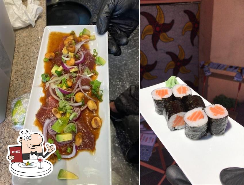 Plats à Sushi San - St Tropez