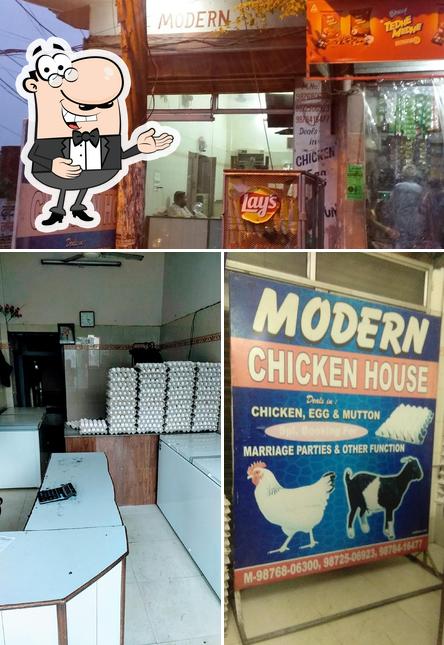 Look at this picture of modern chicken house