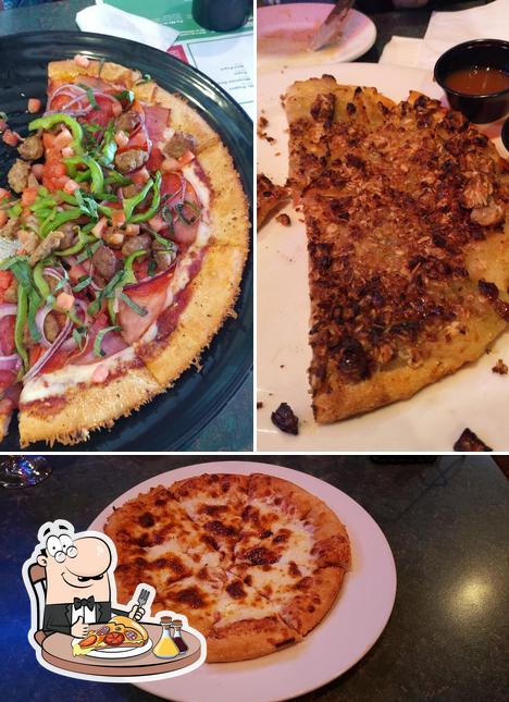Order pizza at Boston's Restaurant & Sports Bar
