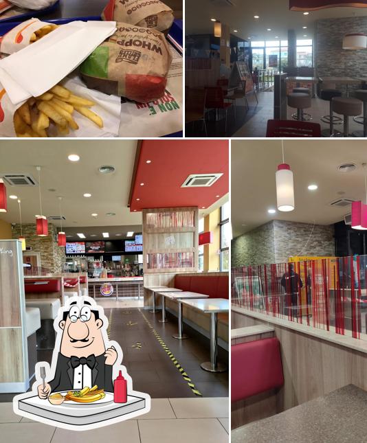 Assaggia un piatto di patatine a Burger King