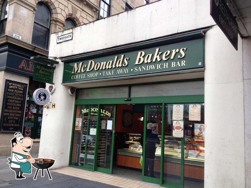 McDonalds Bakers & Coffee House, 121 Trongate in Glasgow Restaurant menu and reviews
