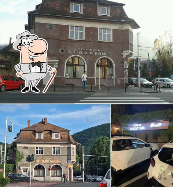 Profitez de la vue extérieure de Ceasu' Rău
