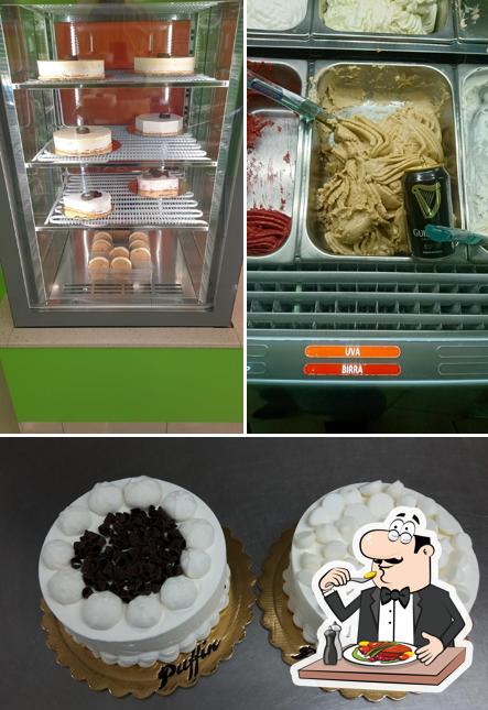 Gelato al Gelateria Puffin
