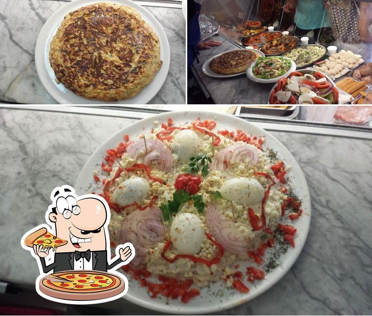 Tómate una pizza en Cafeteria Freiduria Casa Fani