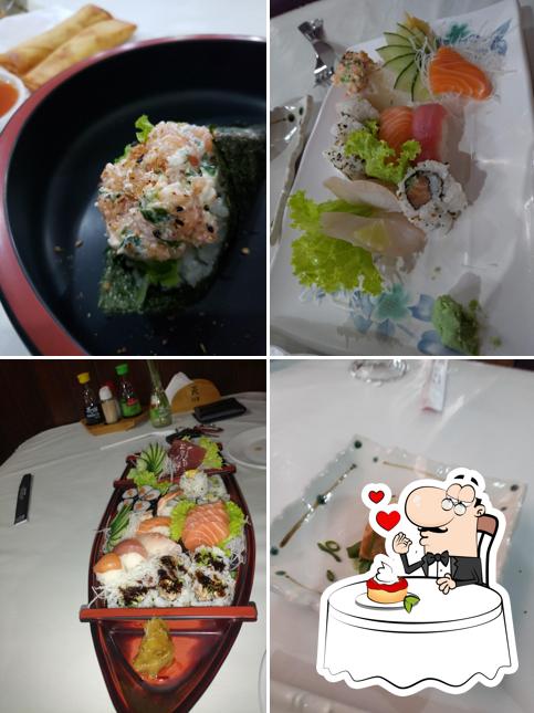 NAGATA Sushi serve uma gama de pratos doces