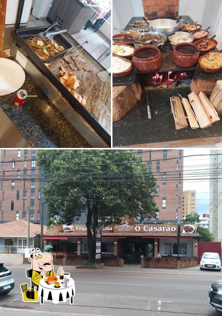 Comida em Restaurante O Casarão