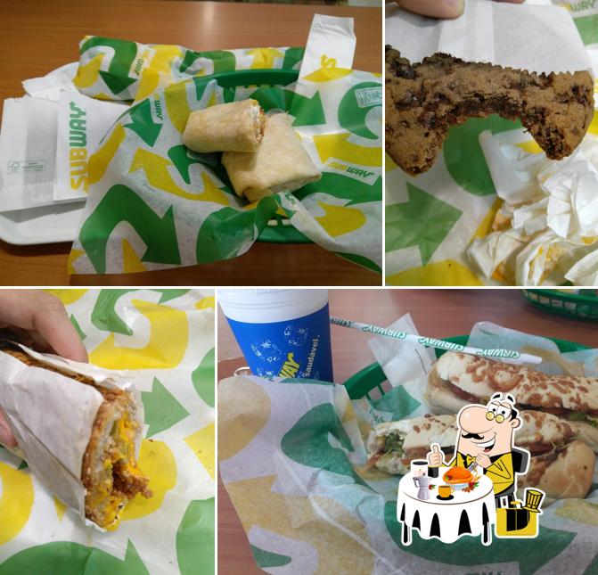 Comida em Subway