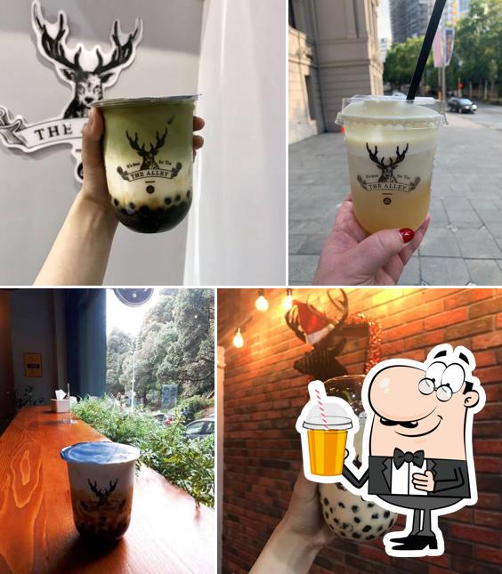 Check out different beverages available at The Alley 鹿角巷
