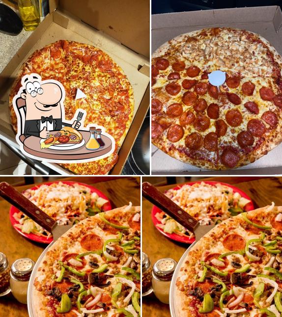 En Five Star Pizza, puedes probar una pizza