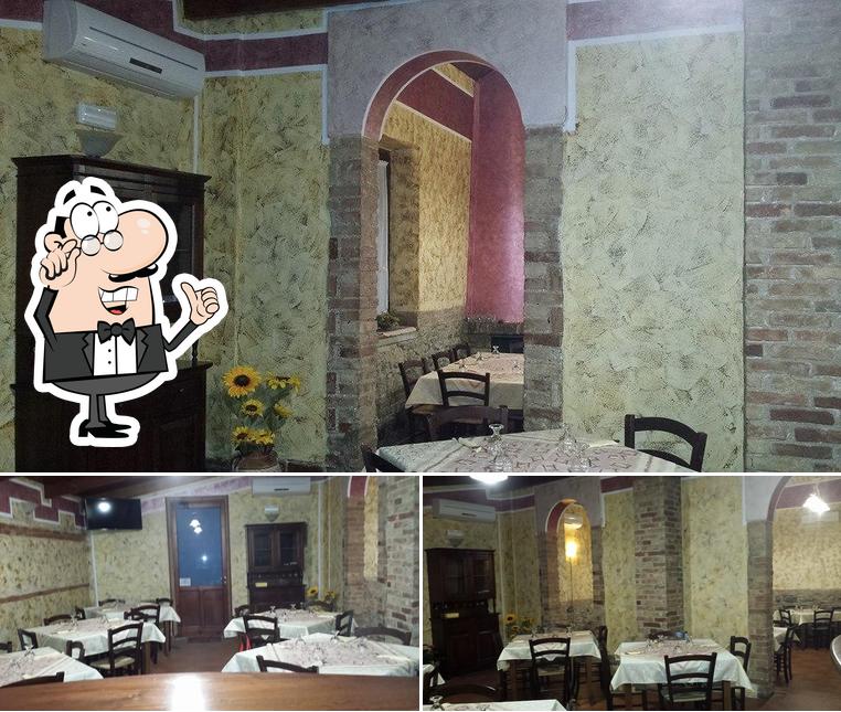 Dai un'occhiata agli interni di Pizzeria il capriccio